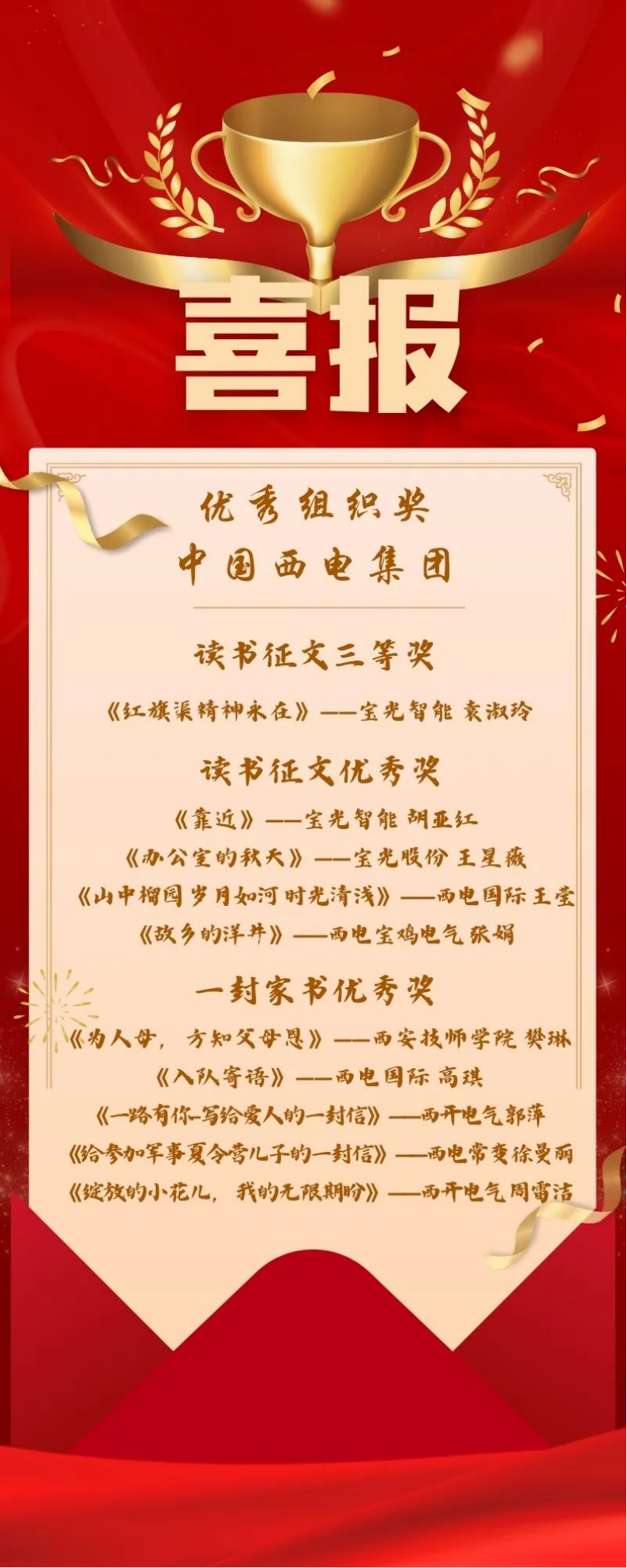 榜上有名！“书香三八”评选揭榜，尊龙凯时人生就是博巾帼收获丰硕！